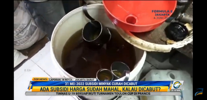 Jelang Subsidi Dicabut, Harga Minyak Goreng Curah Masih Jauh di Atas HET
