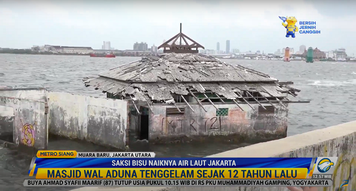Masjid Wal Aduna, Saksi Bisu Naiknya Air Laut di Jakarta