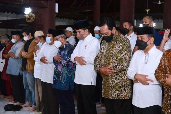 Presiden Jokowi Takziah ke Almarhum Buya Syafii Maarif