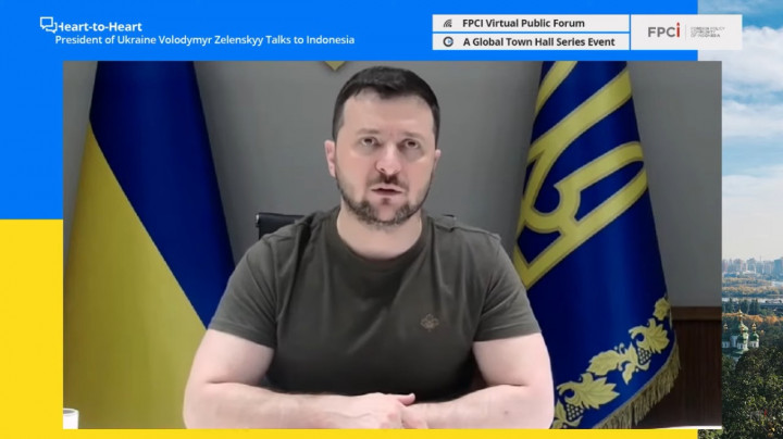 Zelensky Curhat, Bertetangga dengan Rusia Berisiko Terkena Senjata Pemusnah Massal