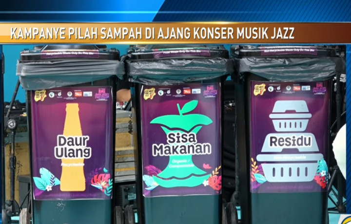 Java Jazz 2022 Kampanyekan Pilah Sampah