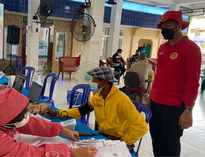 Covid-19 Terus Melandai, BIN Tetap Gencarkan Vaksinasi di Riau