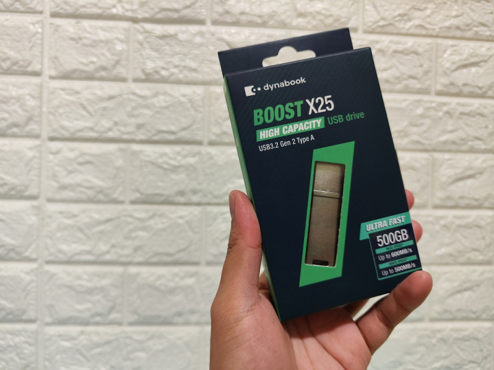 Review Dynabook Boost X25 Flash Drive 500GB