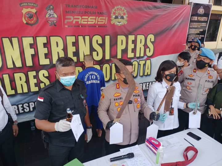 Buron Kasus Tawuran Antargeng Motor di Cirebon Ditangkap