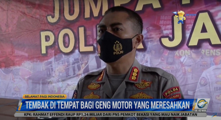 Instruksi Tembak di Tempat untuk Geng Motor yang Membahayakan