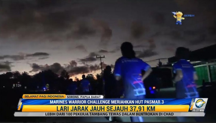 Marinir Gelar Lomba Maraton untuk Umum dan Personel
