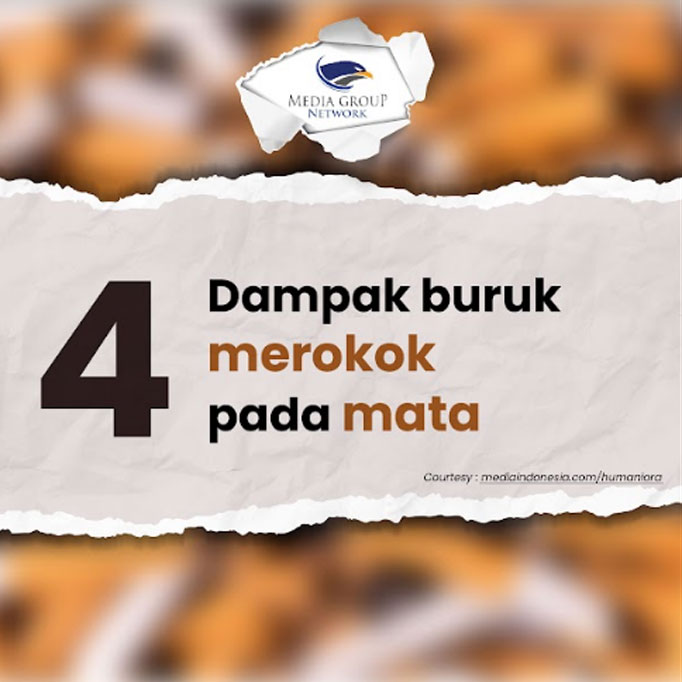 Empat Dampak Buruk Merokok pada Mata