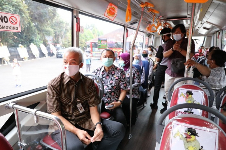 Bus Trans Jateng jadi Trending Twitter, Ada Apa?