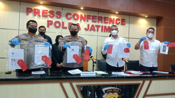 Polda Jatim Bongkar Kasus Investasi Berkedok Arisan Bodong di Surabaya