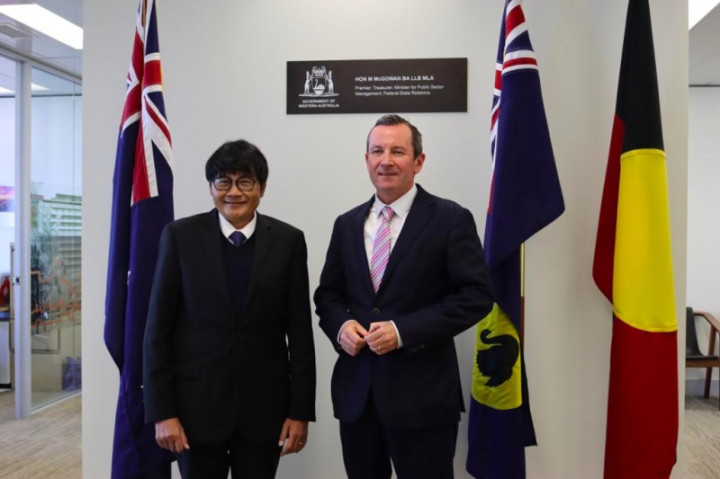 Kunjungi Perth, Dubes Siswo Suguhkan Komitmen Peningkatkan Kerja Sama