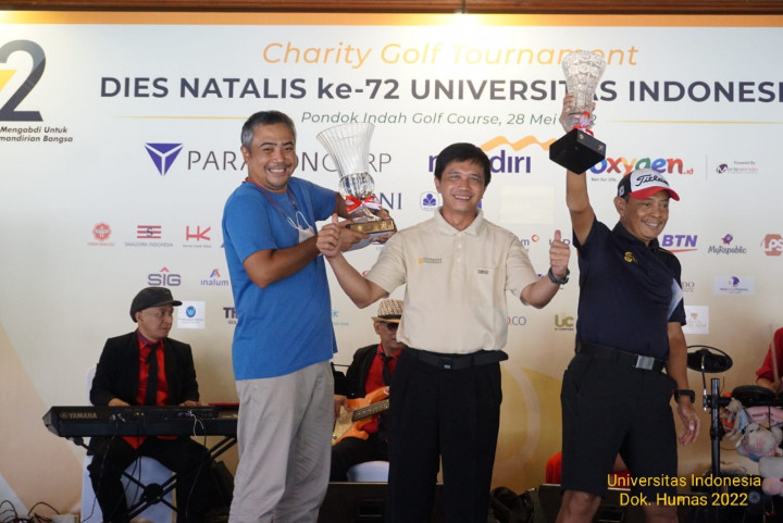 UI Galang Dana Abadi Lewat Turnamen Golf, Dapat Rp600 Juta