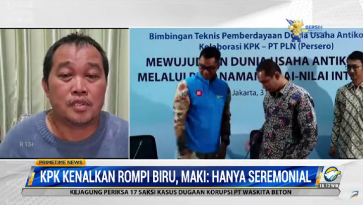 KPK Kenalkan Rompi Biru, MAKI: Hanya Seremonial