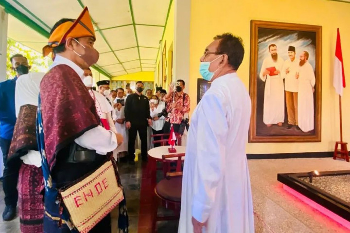 Sambangi Serambi Soekarno, Jokowi Kenang Kisah 2 Sahabat Bung Karno