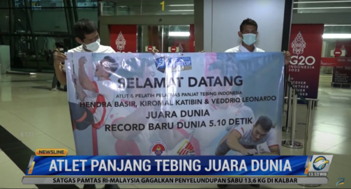 Juara dan Pecahkan Rekor Dunia, Climber Indonesia Disambut Hangat Saat Tiba