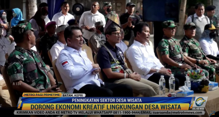 Sandiaga Kagumi Kampung Tua Bakau Serip, Ada Pohon Berumur Seabad