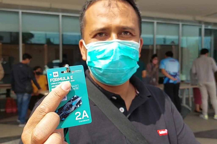 Stand Mulai Dibuka, Warga Mulai Tukarkan e-tiket Formula E