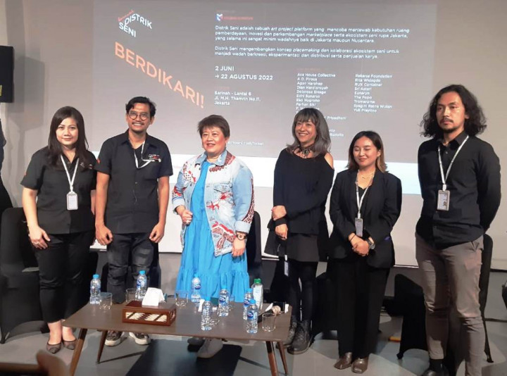 Distrik Seni X Sarinah jadi Wadah Ekosistem Seni yang Berkelanjutan