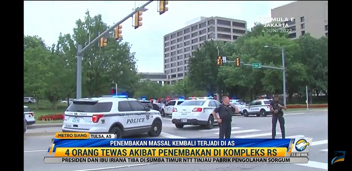 Penembakan Massal Kembali Terjadi di AS