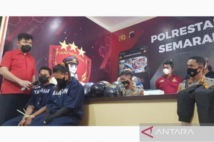 Duet Pasutri Spesialis Perampas Ponsel di Semarang Dibekuk
