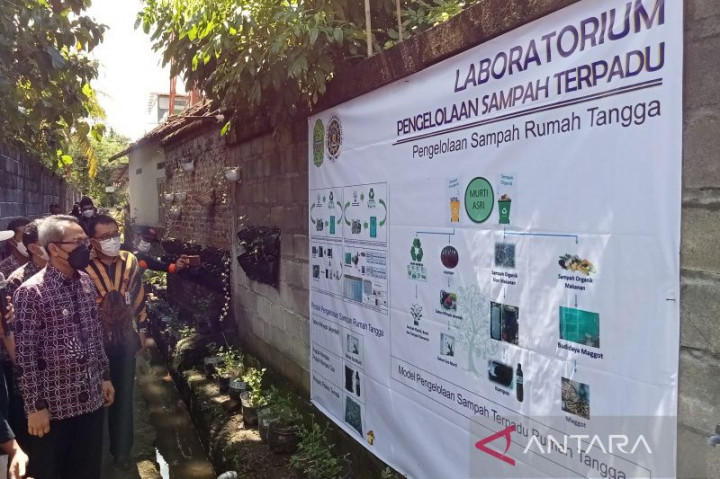 Masyarakat Desa di Bantul Kembangkan Laboratorium Pengelolaan Sampah