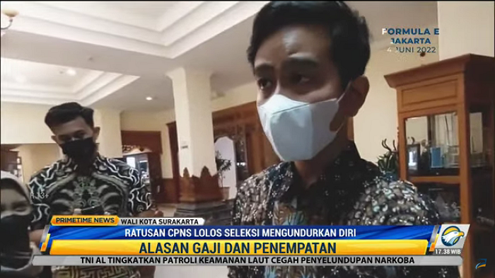 CPNS di Surakarta Mengundurkan Diri, Gibran: Tak Usah Daftar Kalau Mau Kaya