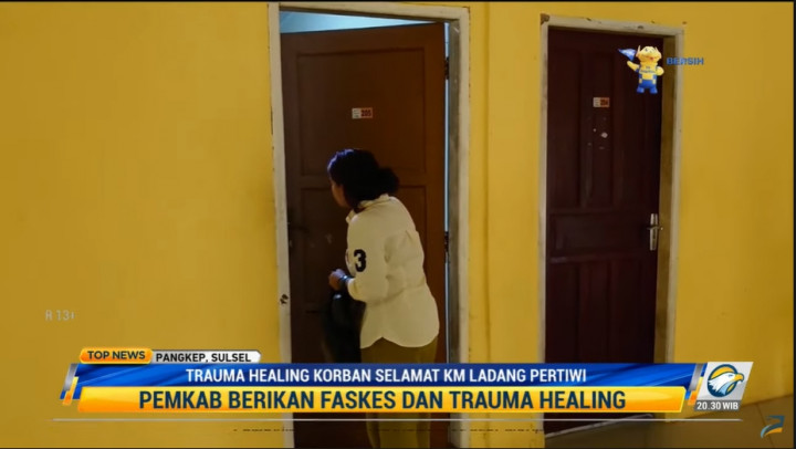 Trauma Healing Korban Selamat KM Ladang Pertiwi