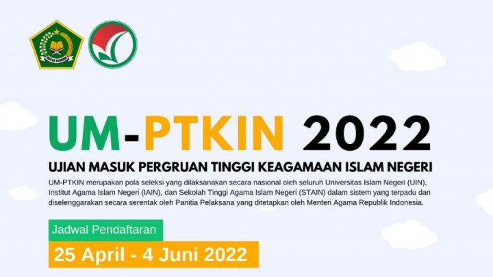 Pendaftaran UM PTKIN 2022 Ditutup Besok, Buruan Daftar <i>Yuk</i>!