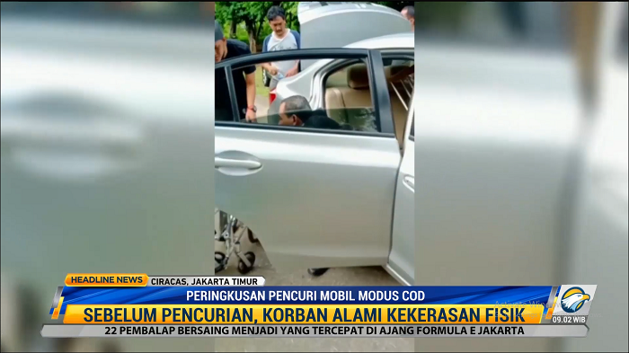 Pencuri Mobil Modus COD Berhasil Ditangkap