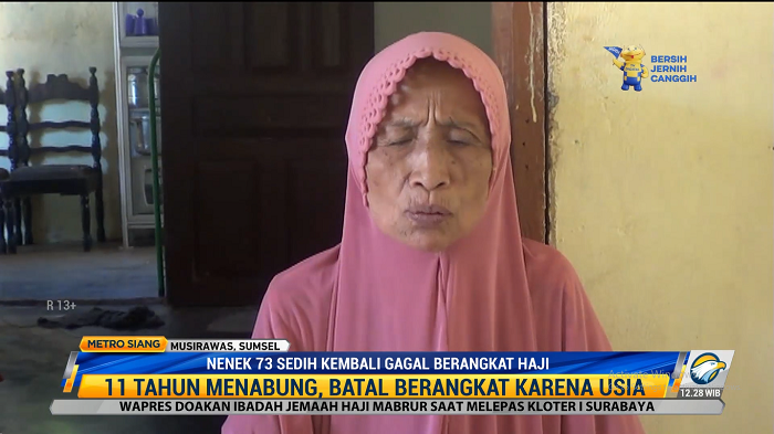 Nenek 73 Tahun di Musi Rawas Kembali Gagal Berangkat Haji