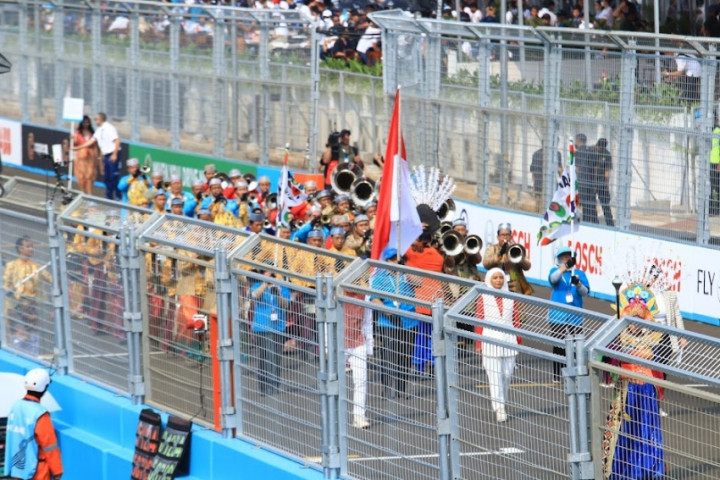FYBI Jakarta Menjadi Marching Band Pembuka Ajang Balap Formula E