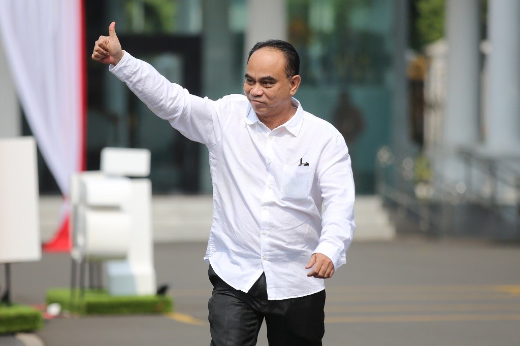 Ketua Umum Relawan Pro Jokowi (Projo) sekaligus Wakil Menteri Menteri Desa, Pembangunan Daerah Tertinggal dan Transmigrasi, Budi Arie Setiadi. MI/Ramdani