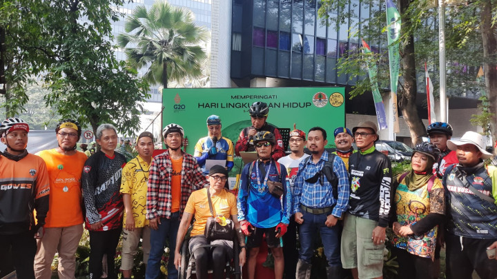 Peringati HLH se-Dunia, Pegawai KLHK Diimbau Bersepeda ke Kantor