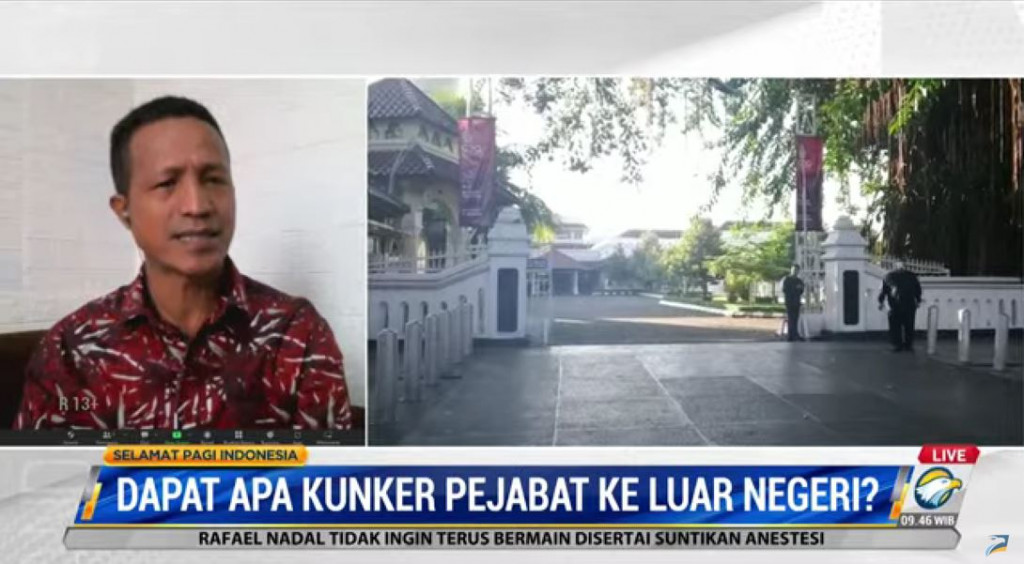 Tangkapan layar Metro TV