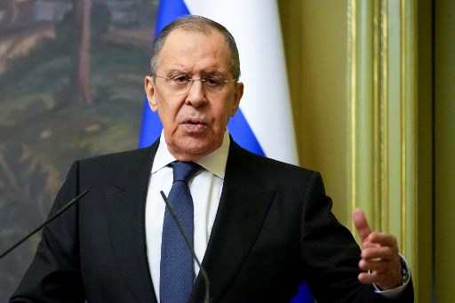 Menteri Luar Negeri Rusia Sergei Lavrov. AFP