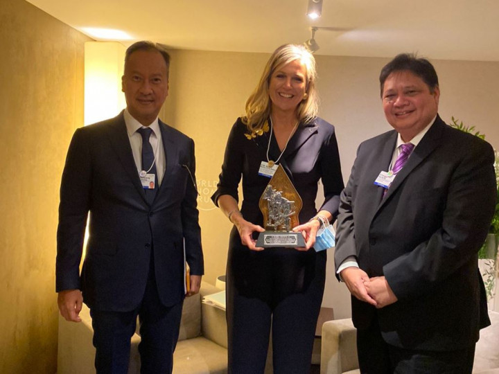 Pemerintah RI Pamer Pengembangan UMKM di Depan Ratu Maxima