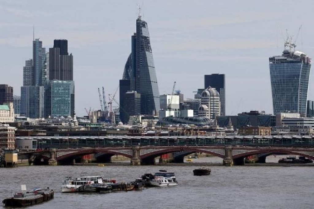 Pemandangan salah satu sudut kota London, Inggris. (AFP)