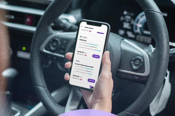 Beli Asuransi Kendaraan Bisa Via Ponsel Pintar, Tinggal Ketuk