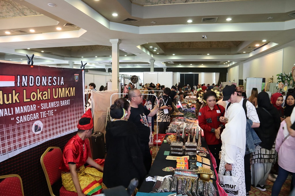 Festival Pasar Senggol digelar di Istanbul, Turki, 5 Juni 2022. (KJRI Istanbul)