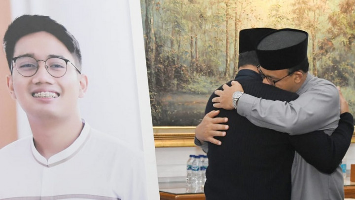 Anies Doakan Eril Jadi Pembuka Surga bagi Ridwan Kamil