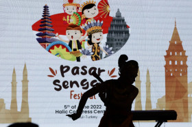 Indonesian Diaspora in Istanbul Hold Pasar Senggol Festival