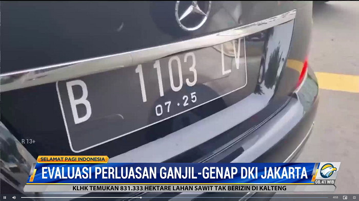 Dishub DKI Jakarta akan Evaluasi Perluasan Ganjil Genap