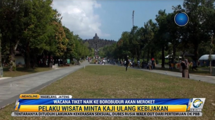 Kontroversi Wacana Kenaikan Tiket ke Stupa Borobudur