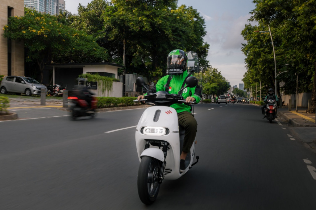 layanan goride electric. Foto: Goto.