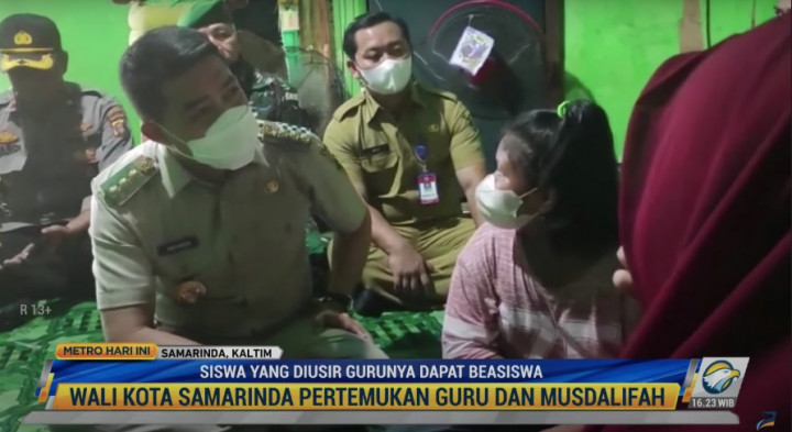 Siswa Diusir Guru di Samarinda Dapat Beasiswa