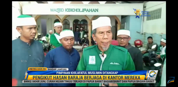 Amir Khilafatul Muslimin Ditangkap, Para Pengikut Jaga Kantor