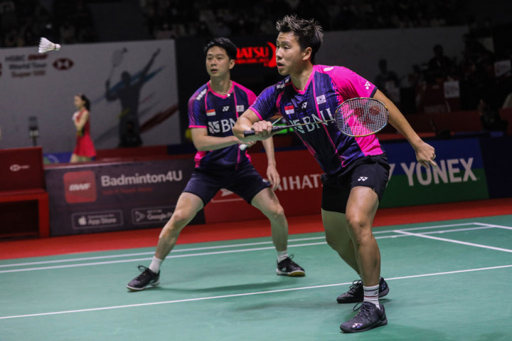Indonesia Masters 2022: Minions Sukses Hentikan Perlawanan Popov Bersaudara