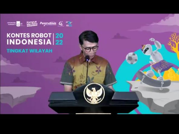 Puspresnas Beri Pesan Penting untuk Peserta Kontes Robot Indonesia 2022