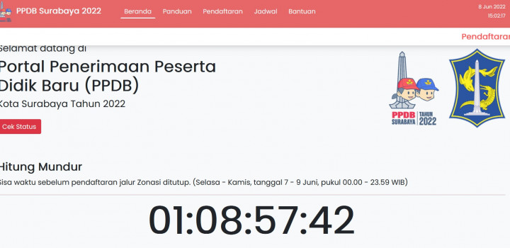 Link Pendaftaran PPDB SD Surabaya 2022, Dibuka Sampai 9 Juni 2022