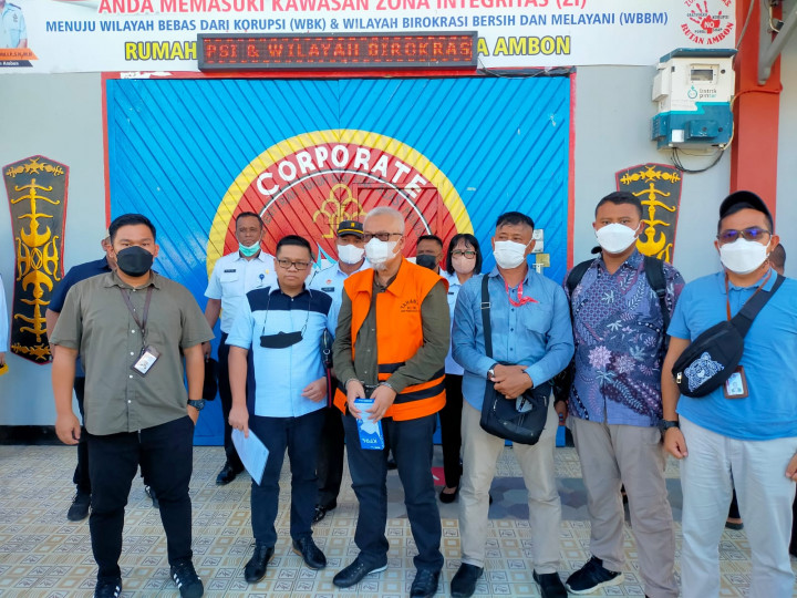 Penahanan Eks Wali Kota Buru Selatan Dipindahkan ke Ambon