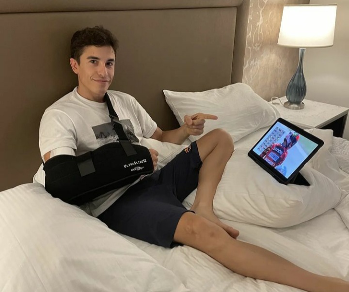 Operasi Lengan Marc Marquez Sukses, Begini Kondisinya Sekarang